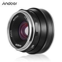 andoer fujifilm fx mount mirrorless canon eos 수동, 은, 정경