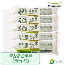풀무원 국산콩 순두부350g, 350g, 5개