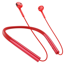 무선 스포츠 블루투스 이어 버드 헤드셋 넥 밴드 이어폰 in-Ear With Mic 뮤직 헤드폰 xiaomi sony호환, [01] Red
