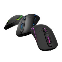 맥스틸 유선 게이밍 광마우스 TRON G10 pro Reborn RGB, 블랙