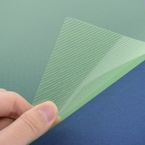 PH148143 제본표지 비닐커버 사선연두색 PP 0.5t A4 HY 가정용제본기 열제본기 와이어제본기 스프링제본기 코일링제본기 코팅기 재단기 타공기 제본 클릭링, 단일 최대 매수