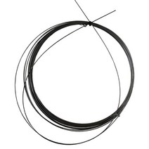 1M 초탄성 니티놀 합금 니켈-티타늄 스트레이트 와이어 0.1-1.8MM 고탄성 필라멘트 검정색 스프링 스틸, 0.4mm, 04 0.4MM