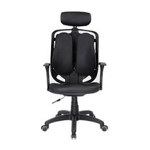 초인백 스카이05 듀얼 5발다리 학생의자 사무용의자, 블랙