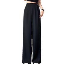 여성 심플 밴딩 와이드슬랙스