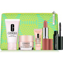 크리니크 인스턴트 글로우 6종 선물세트 (클렌저 컨센트레이트 하이드레이터 마스카라 립)