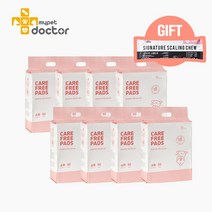 마이펫닥터 강아지 케어프리 배변패드, 50매, 8개