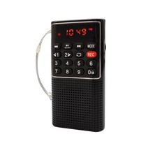 인켈 IK-PR190 블랙 보이스레코딩 라디오