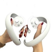 vr보호패드 가정용 vr보호패드 퍼스널뷰어땀방지 컨트롤러 실리콘 그립 Pico 4 VR 용 핸들 보호대 멀티, 한개옵션1, 01 GRAY