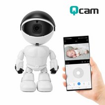 로봇 CCTV 보안카메라 소형무선카메라 가정용cctv, 단품