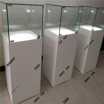 노감성 유리 진열대 전시장의 쇼케이스 앙증맞다 금은방 보석 전시회 아름답고 장식품 전시장 화이트A 하남 40x40x120cm N4RES 맞춤형 제품 디스플레이 캐비닛 쥬얼리 옥 쥬얼리 디스플레이 캐비닛 전시장 손 모델 샘플 유리 캐비닛 박물관 디스플레이 캐비닛, 흰색 페인트 모델 2 40*40*120