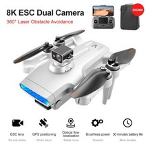 Z50 LU9 Max 전문가용 GPS 드론 8K 듀얼 HD 카메라 원격 제어 헬리콥터 브러시리스 모터 회피 RC 쿼드콥터 장난감 선물, 8K GA 360 1 Battery