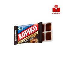 마요라 코피코 슈가프리 블리스터 커피맛 캔디 32g, 6개