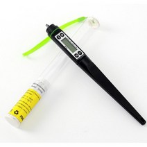 스테이크 온도계 탐침 조리용 고기 블랙 요리용온도계