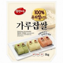 대두식품 햇쌀마루 찹쌀가루 1kg, 1개