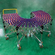 컨베어 벨트 콤베어 택배 레일 방향 조절 로라 이동식, 04-600mm 폭 1m 길이