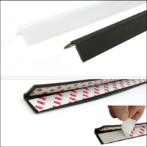 ㄱ 몰딩 갈매기 기억자몰딩 코너 타일코너비드, 모서리보호대 월넛(33x33mm 1M)