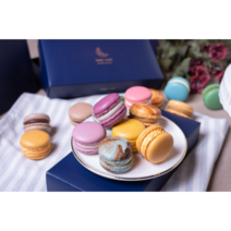 오브린느 파티쉐가 직접 만드는 고급 수제 마카롱 6구 선물세트 (밀가루 NO 아몬드 100%) 스승의날 선물추천, 1개