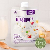 라인업밸런스 미식쉐이크 곡물쉐이크 아침대용 선식 기능성표시식품, 7개입 52g, 1박스