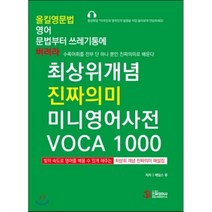 올킬영문법 영어 문법부터 쓰레기통에 버려라: 최상위개념 진짜의미 미니영어사전 VOCA 1000, 진짜영어사