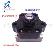 선외기 호환 보트 모터 803529T04 머큐리 마리너 4hp 연료 펌프 아웃보드 스트로크, 한개옵션0