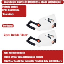 블루투스헬멧 바이크 오토바이헬멧 엔지니어를 위한 바이저와 블루투스 귀마개 안전 헬멧 ABS ANSI 탄소 섬유 패턴 건설 하드 모자 작업 산업, [08] 2p Inside CVisors