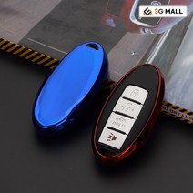 [3G MALL] 인피니티 우레탄 스마트키 케이스 Q50 Q50 Q60 쿠페 QX50 QX60 QX70 QX80, 골드