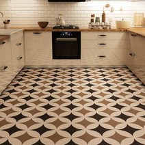 가정용 오염 방지 오일 주방 바닥 매트 스크러빙 가능 PVC 방수 카펫 발코니 욕실 견고한 미끄럼 러그, 107.F - 200x300cm