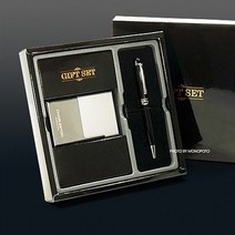 [KT알파쇼핑]끝판왕 밀턴 볼펜 찰스톤 명함케이스 세트, 베스트주니본상품선택