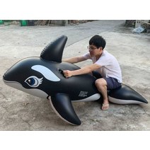 야외 물놀이 튜브 대형 수영장 에어 물총 탱크 바다, 형광등 고래 + 자동차 및 가정용 겸용 펌프