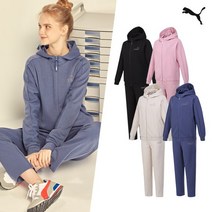 푸마 PUMA NEW 푸마스포츠 코튼라이크 트레이닝 2종세트 여성 4컬러 택1