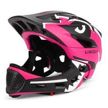 풀샥mtb 풀샥MTB 트랙자전거 트렉자전거 트렉mtb 분리형 풀 페이스 자전거 헬멧 스포츠 사이클링 오토바이 스케이트 보드 롤러 스케이트 헬멧, 로즈 레드