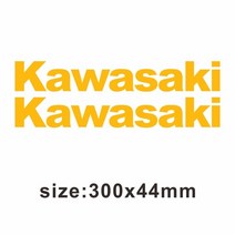 오토바이 악세사리가와사키 오토바이 비닐 반사 데칼 로고 스티커 z800 닌자 Versys 액세서리, 25 Black 300x44