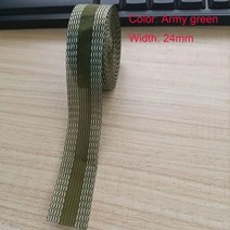 도배기계 125m 철제 바지 가장자리 단축 자체 접착 바지 과거 철제 밑단 테이프 정장 바지 청바지 용 패브릭 테이프 diy 봉제 직물, 육군 녹색, 2미터