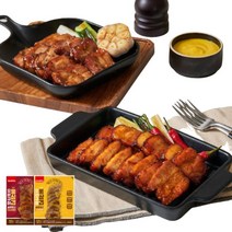 오븐구이 통삼겹 슬라이스 2종 혼합 4팩 ( 600g ), 02. 통삼겹 갈비천왕맛 4팩