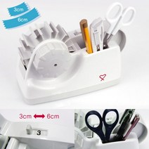 길이조절 돌리는 테이프 디스펜서 포장용 매장 사무용 커터기