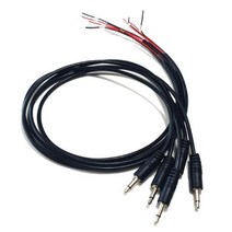 스피커만들기 반탈피 전선 이어폰잭 5개 과학체험 DIY 교육기관 수업용