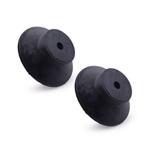 완충제 뽁뽁이 충전기 비닐 에어 포장지 48mm x 검정색 고무 패드 발 진동 절연체 공기 압축기용 4 개, 한개옵션0