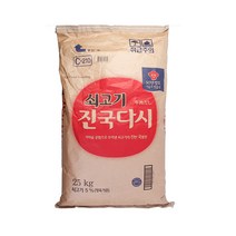 대상 청정원 쇠고기 진국다시 업소용 대용량 25kg 포