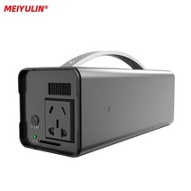 파워뱅크 220 볼트 300 와트 휴대용 태양 전원 역 90000mAh 비상 충전 발전기 외부 배터리 보조베터리 LED 야외 캠핑, 02 200W 32000mah, 110V
