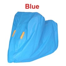 바이크커버 2023 S-XL 오토바이 커버 야외 Uv 프로텍터 사계절 방수 자전거 비 모터, 03 1 Pcs blue_02 M
