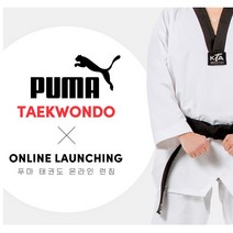 푸마 태권도 도복 바지 파이터 팬츠 연습용