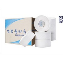 땡큐 크린소프 점보롤 16롤 업소용 가정용, 1개, 16개