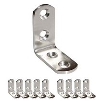 보강철물 스텐 L형 앵글 꺽쇠 45x45x19mm, 10개입세트