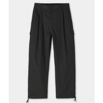 쿠어 컨버터블 사이드 지퍼 팬츠 블랙