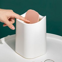 회전형 예쁜 화장대 휴지통 거실 신혼집꾸미기 사무실 심플 호텔 자취방 모던 주방, 1개, 옐로우