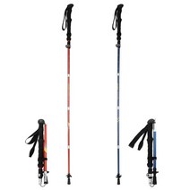 스노우라인 엔조이 트레킹 135cm 스틱(낱개 판매), 오렌지/1