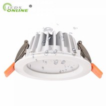 스팟 led IP65 it 방수 내화성 다운 라이트 램프 5W 7W 9W 12W 15W 천장 조명 사우나 스팀 주방 욕실 처마, Pure White 6000K_7W Non dimmab