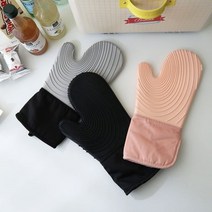 아트박스/이비자 이비자 실리콘 오븐장갑 3color, 핑크 1p
