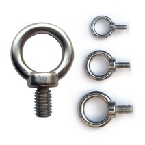 스텐 아이볼트 (1/4인치) 앙카 볼트 와이어 고리 링