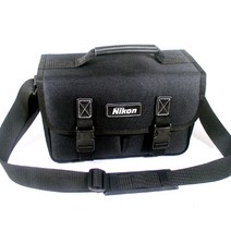 국산 중형 숄더백 Nikon/호환 니콘 가방/생활방수-가성비가방/카메라가방/카메라숄더백/공구가방/장비가방/다용도백/공구백, 블랙, 1개